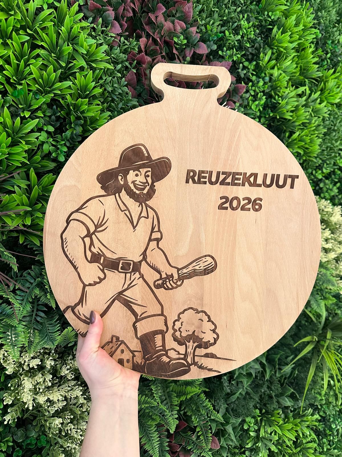 Borrelplank gepersonaliseerd