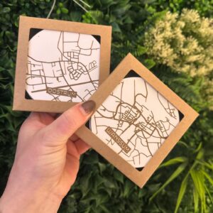 Onderzetters van jouw dorp of stad