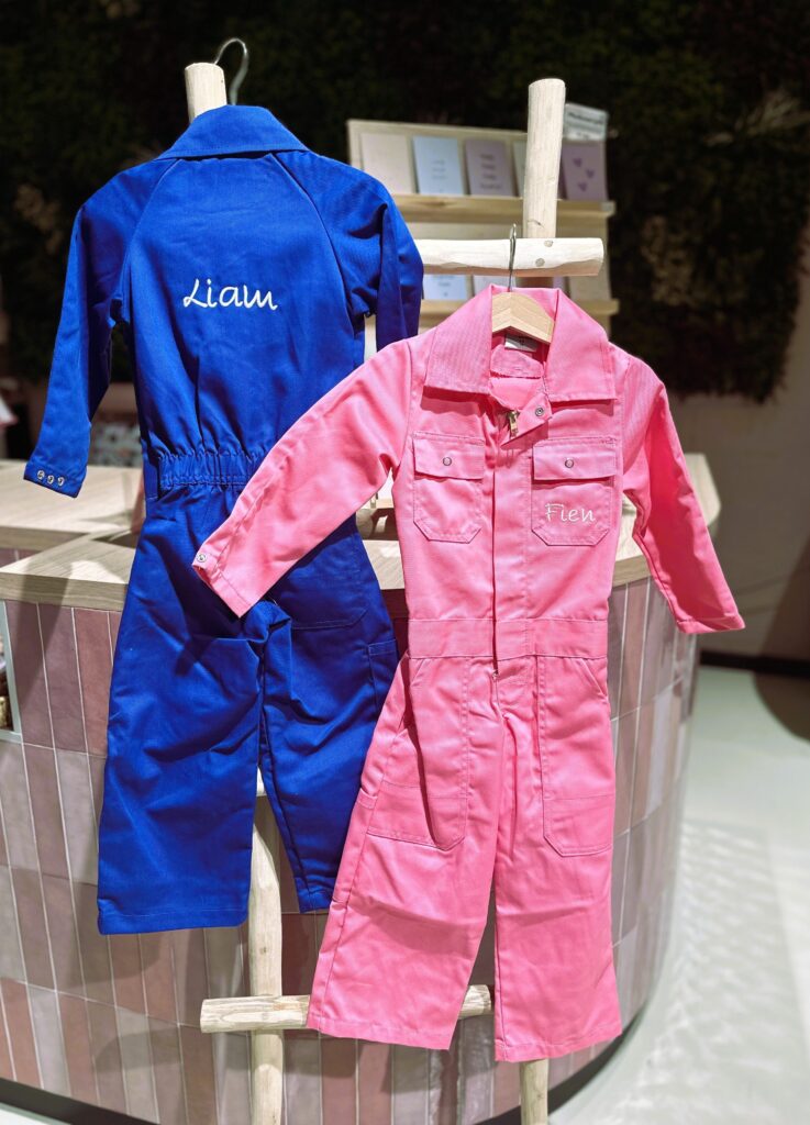 Kinderoverall met naam