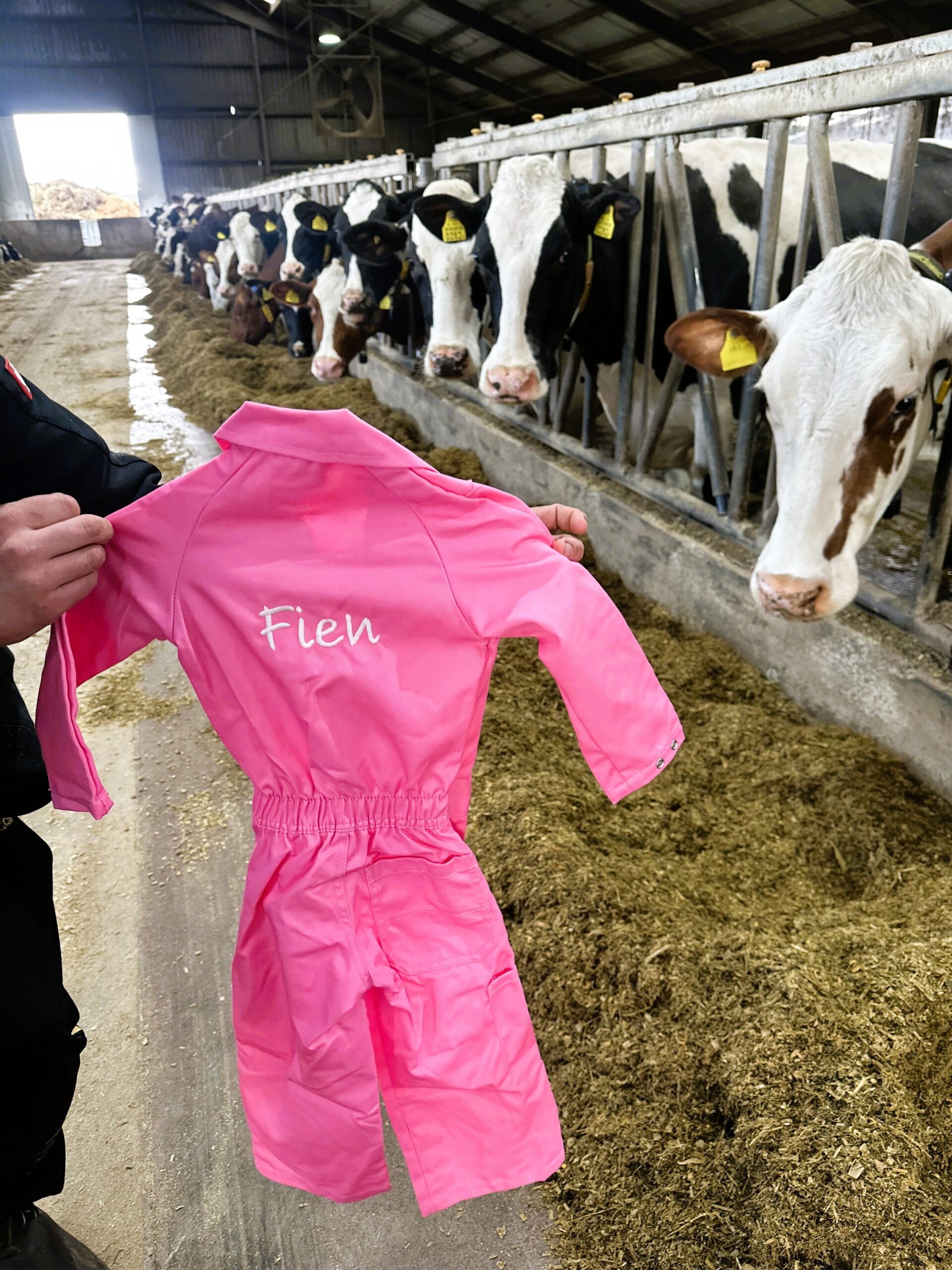 Kinderoverall met naam verkrijgbaar bij TOEF