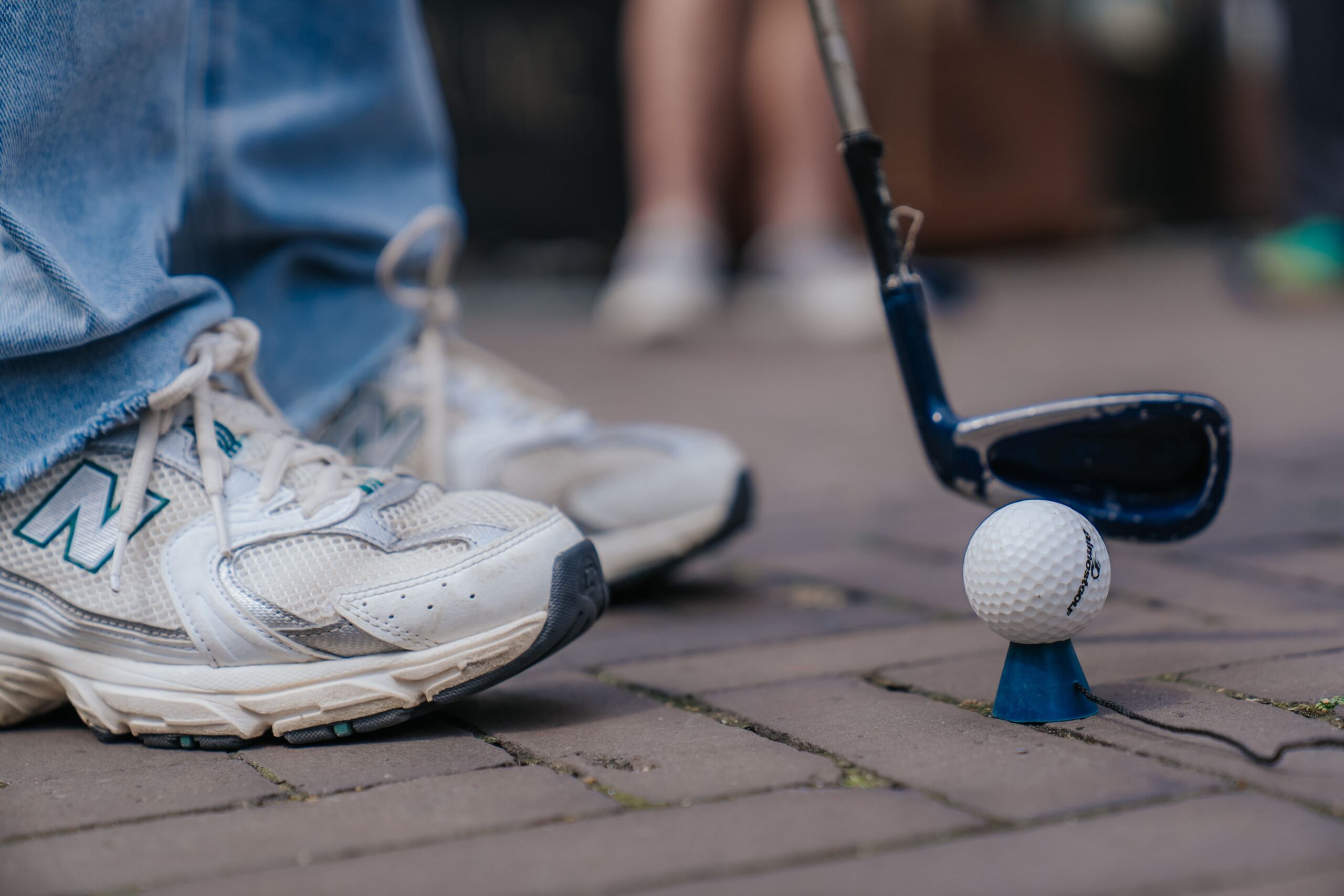 Streetgolf in het centrum van Venray