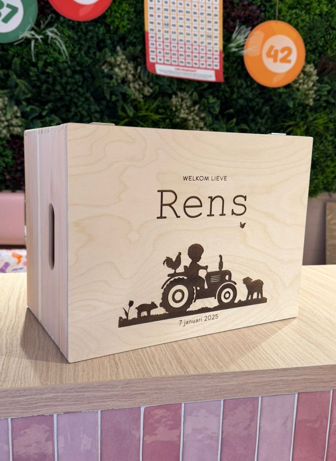 Memorybox - Stoer tractor ontwerp - Afbeelding 2
