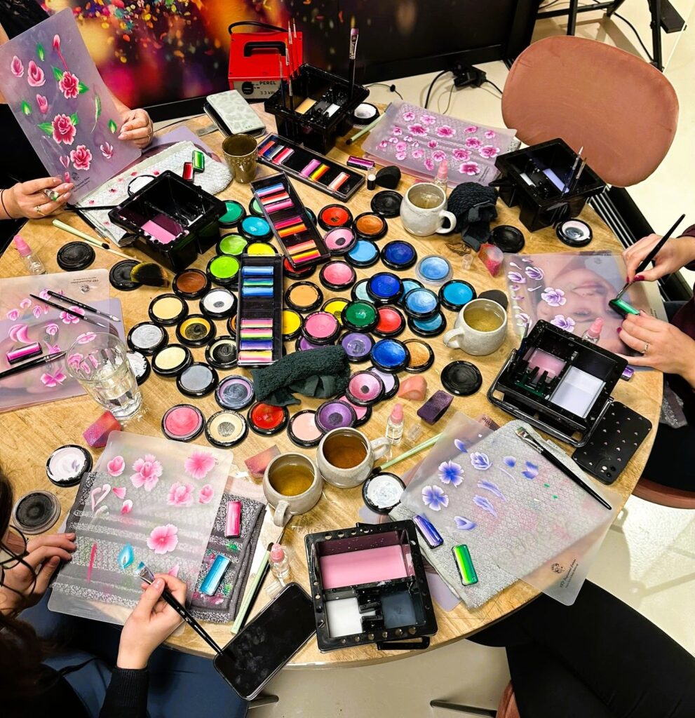 Splitcake technieken workshop bij TOEF