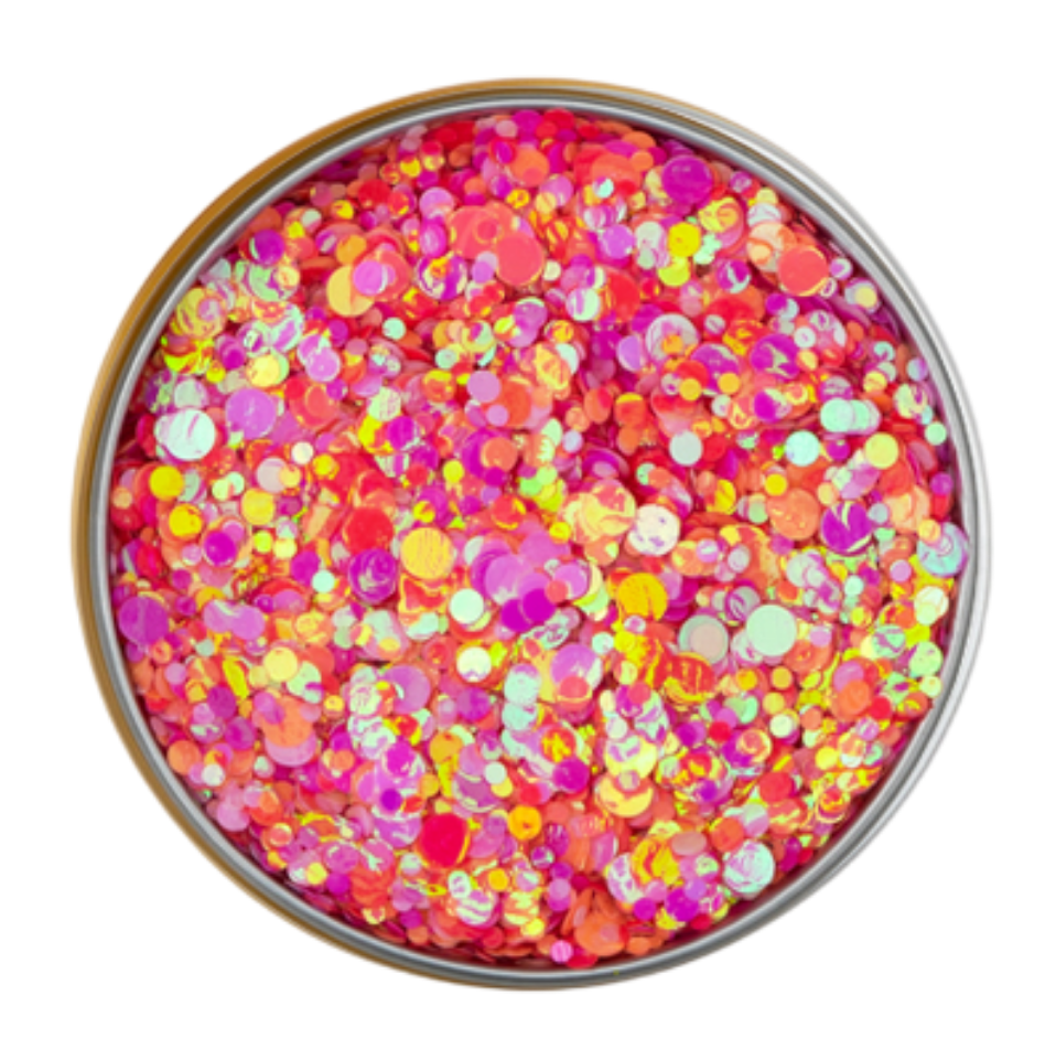 Dottie Sweet glitters van x-sins voor gezicht, lichaam en haar