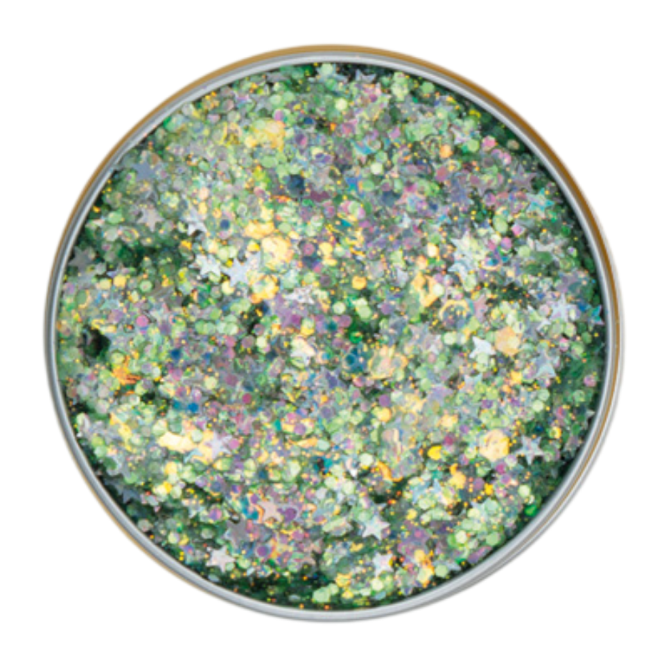 Glow Fairytale glitters van x-sins voor gezicht, lichaam en haar