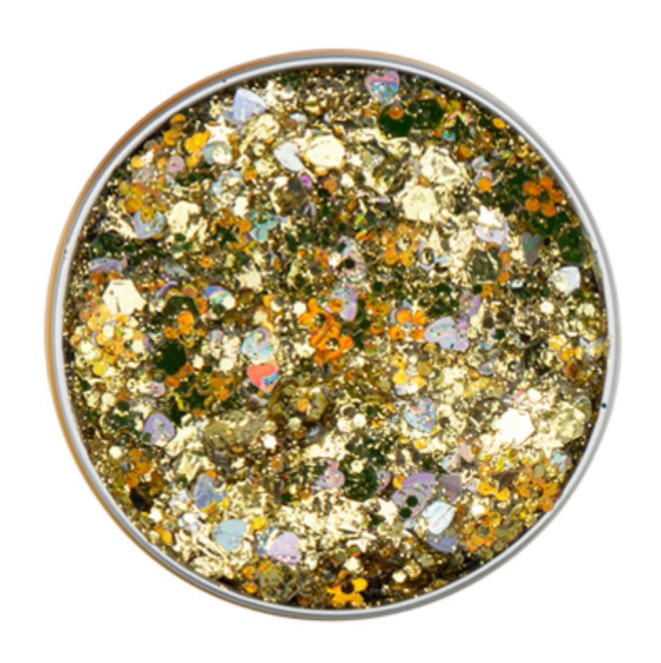 X-sins glitters Golden Flower